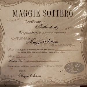 Maggie Sottero bridal gown